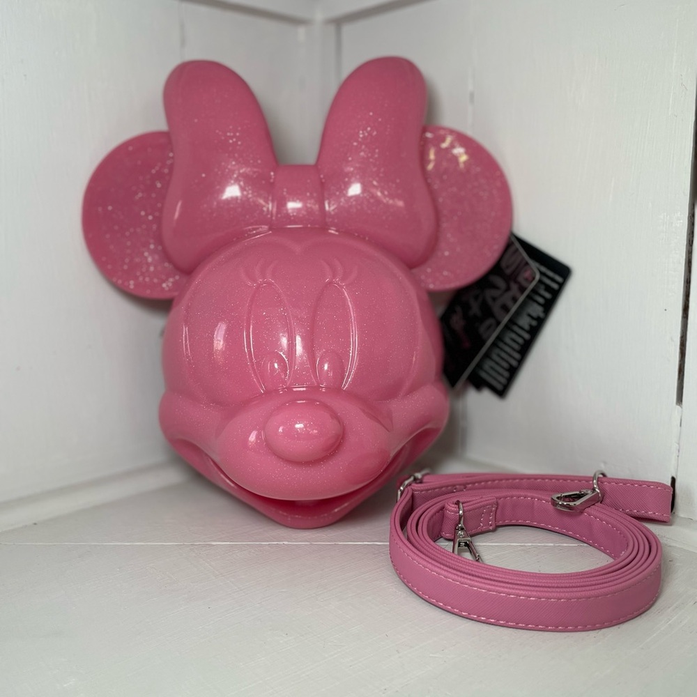 Loungefly Disney 100th Birthday Mini Head Crossbody Bag NWT ✨🎉